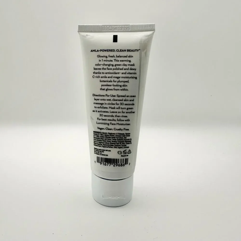Alo Glow System 60-Second Detox & Glow Mask 3.5oz AMLA-Powered Clean Beauty
